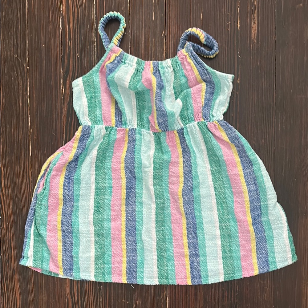 Cat&Jack Colorful Striped Sundress
